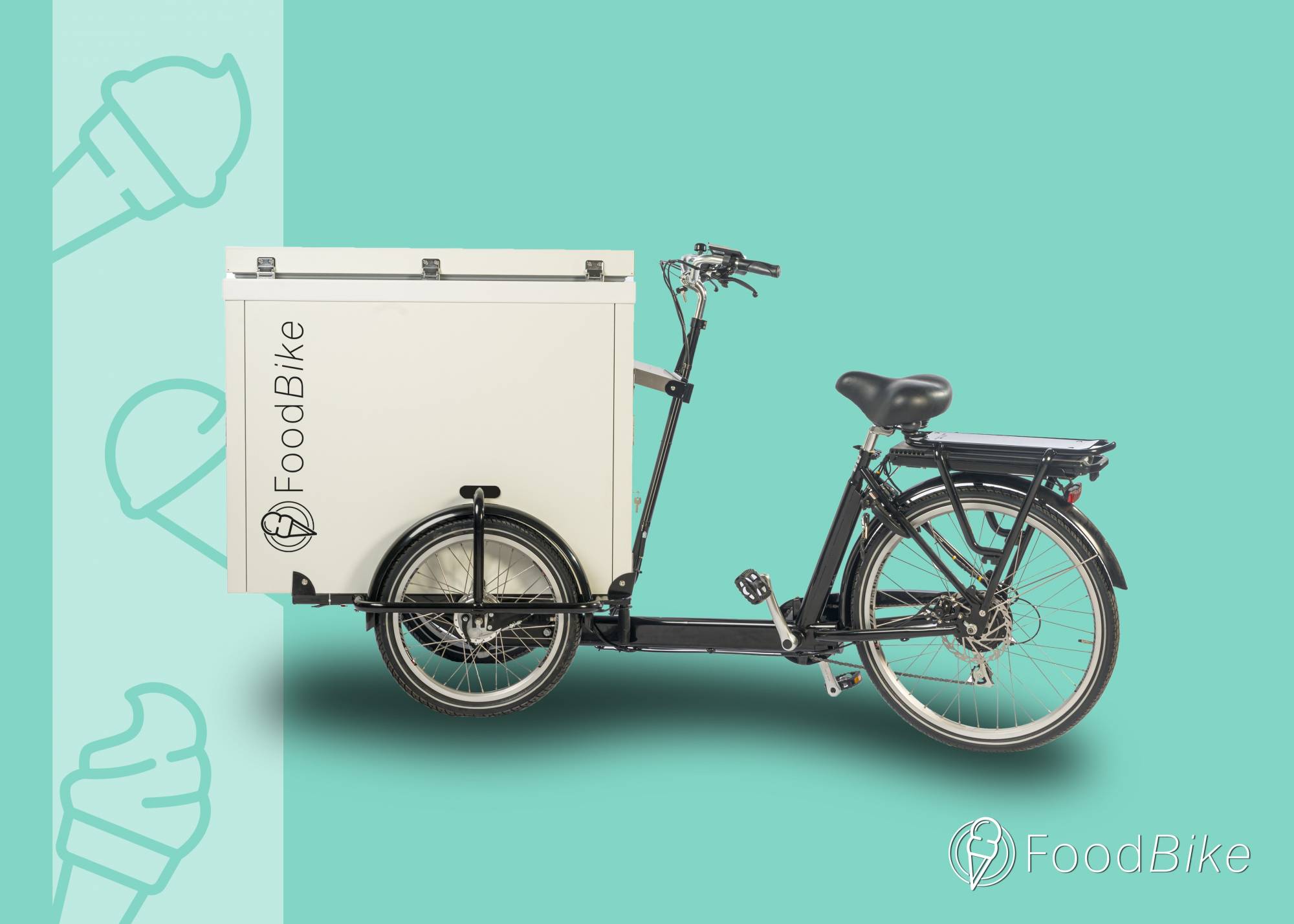achat food bike glace pour la vente de produit glacé en vente ambulante Marseille