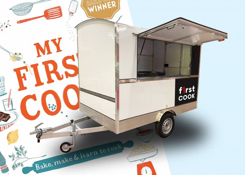 achat petite Remorque food truck neuf tout équipé pour la restauration ambulante en France