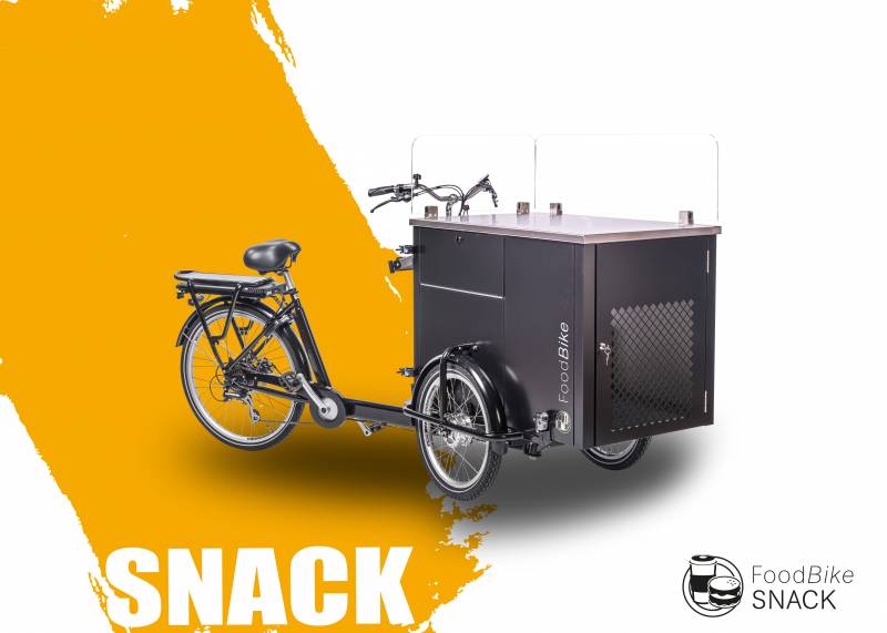 achat vélo triporteur snack pour restauration ambulante dans la rue à Paris 75