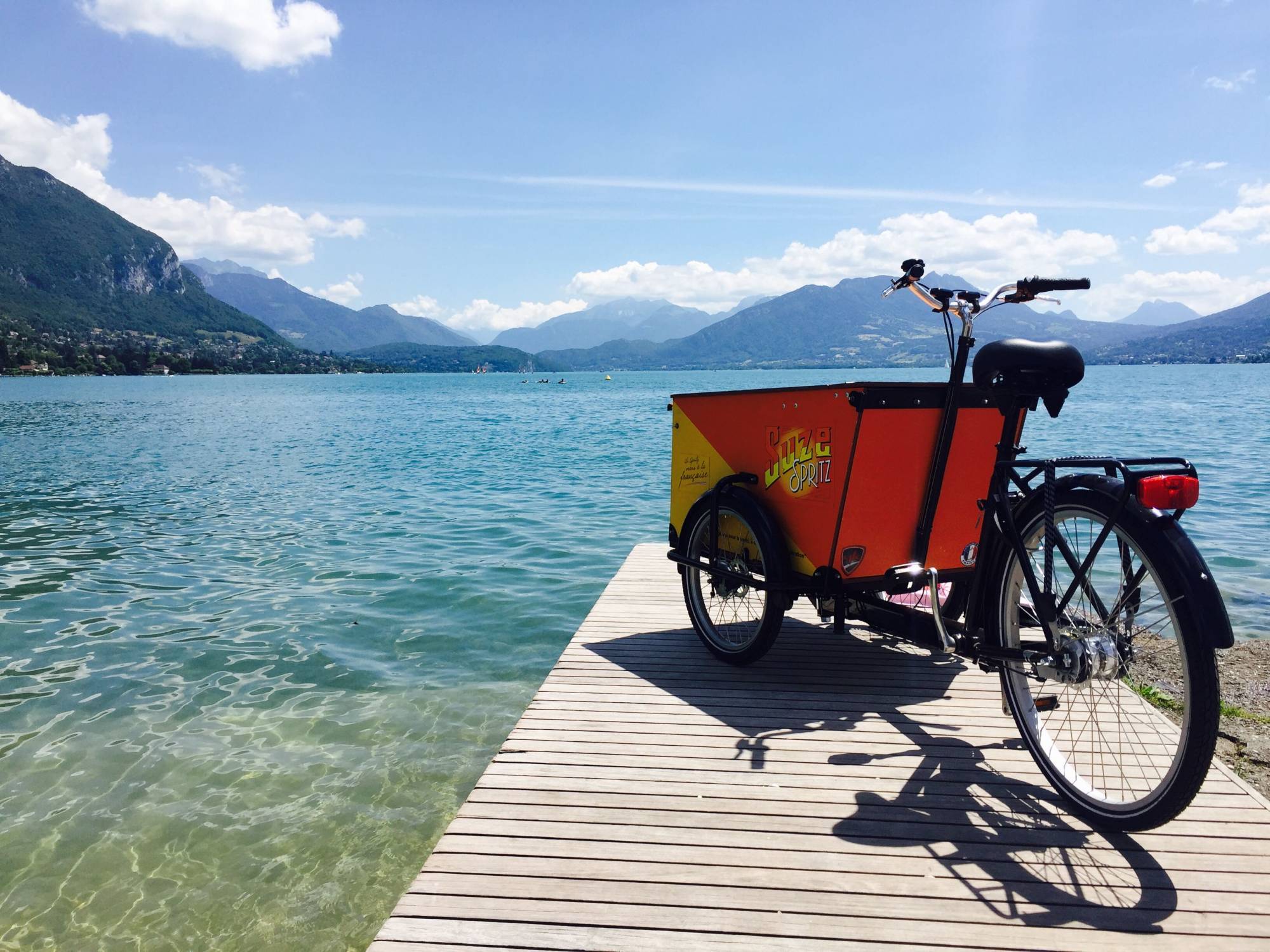 acheter vélo triporteur cargo avec caisse à l'avant Marseille