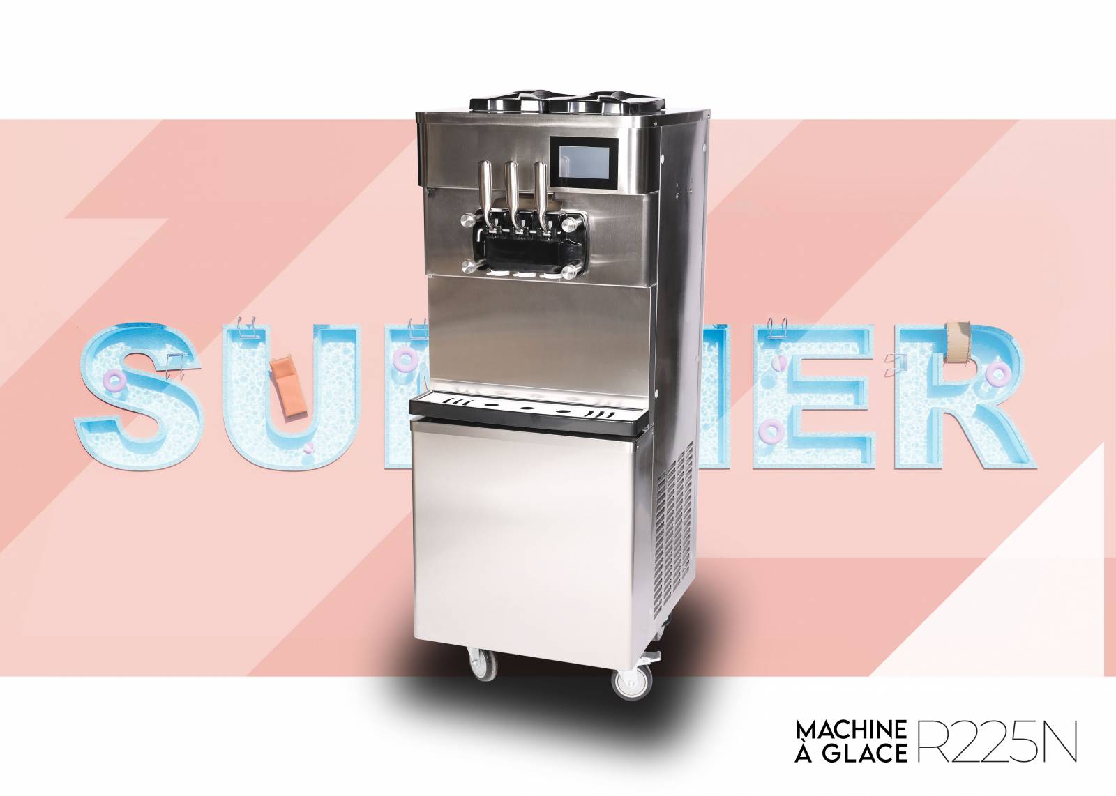 MACHINE A GLACE DE COMPTOIR CS121F - Mazaki Food