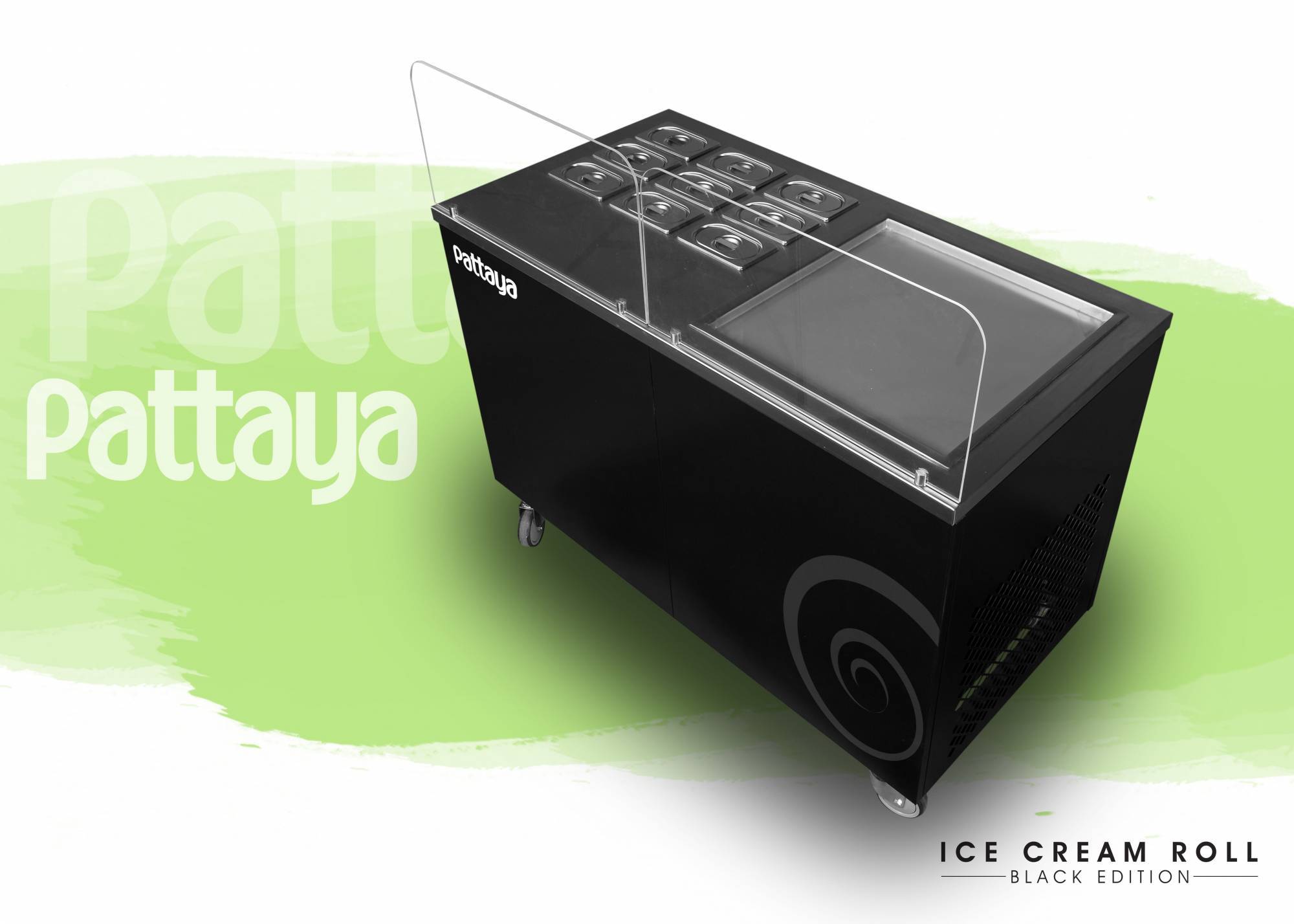 Présentation de la mini plancha froide autonome pour glace thailandaise -  Mazaki Food