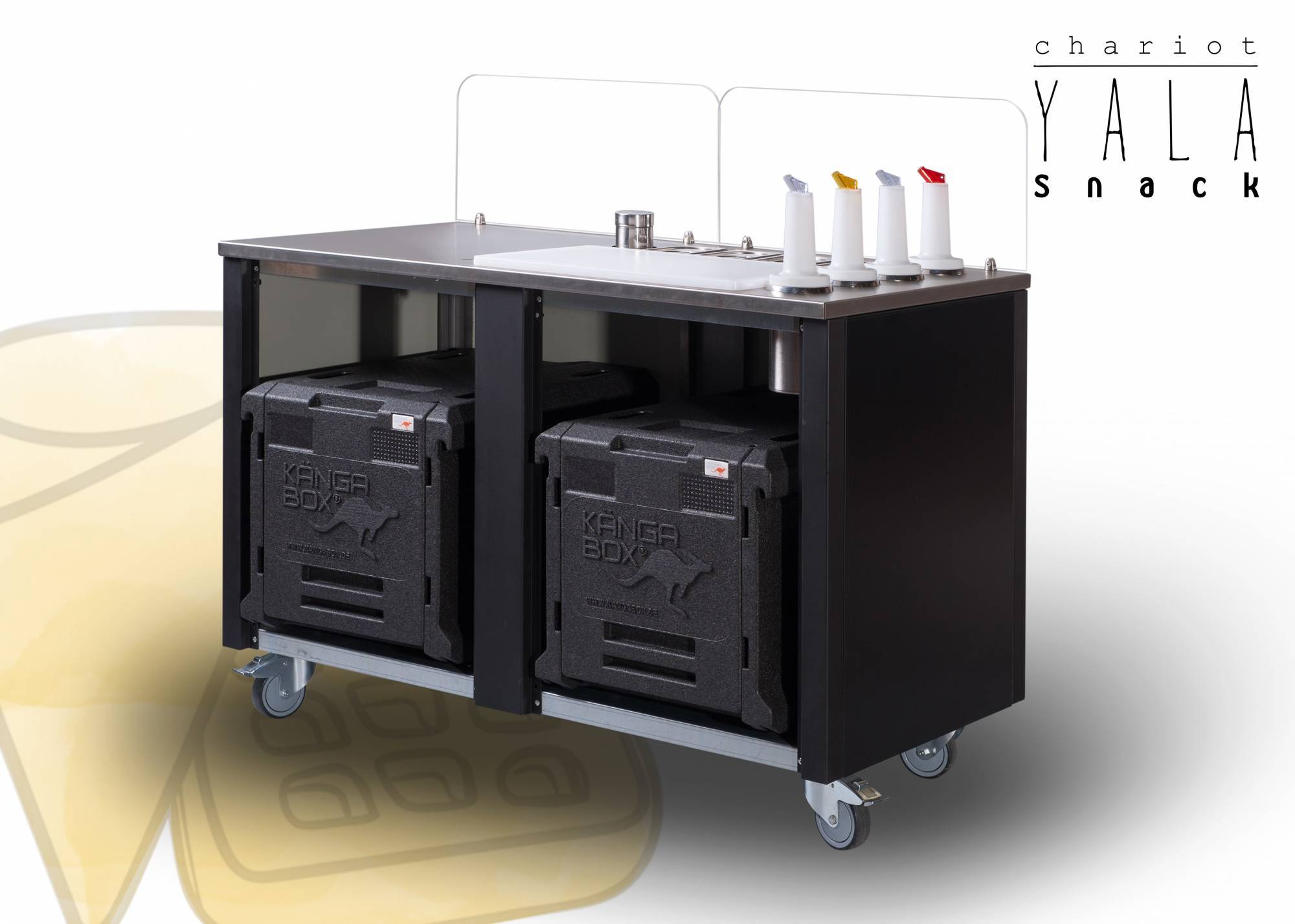 constructeur de chariot ambulant snack équipé pour restaurateur et CHR Montpellier