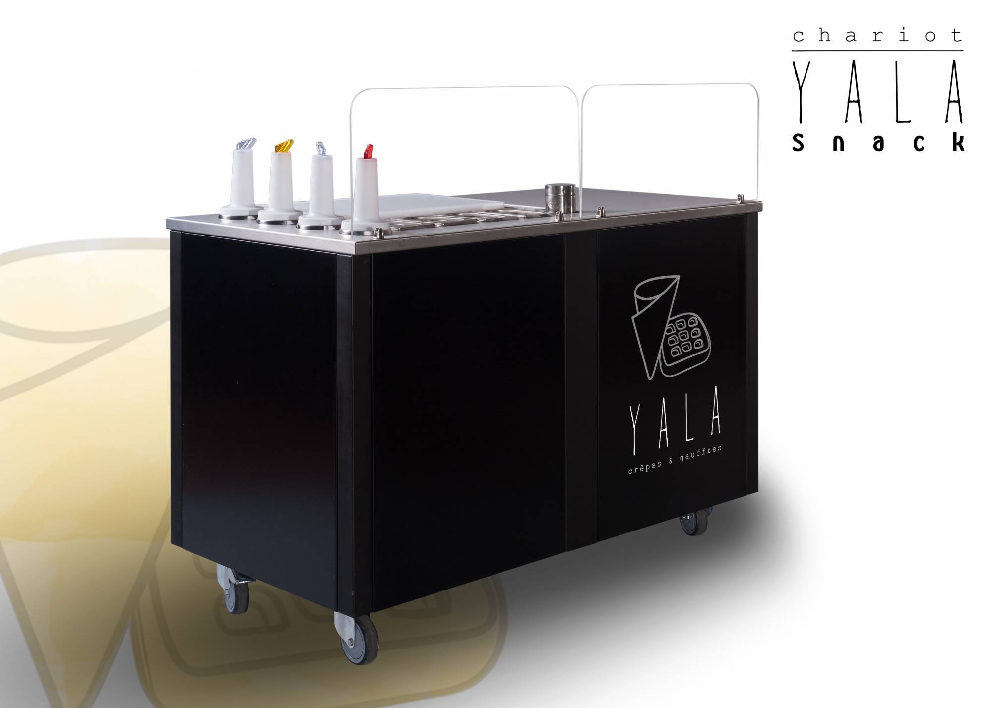 acheter un chariot ambulant inox équipé pour activité snack dijon