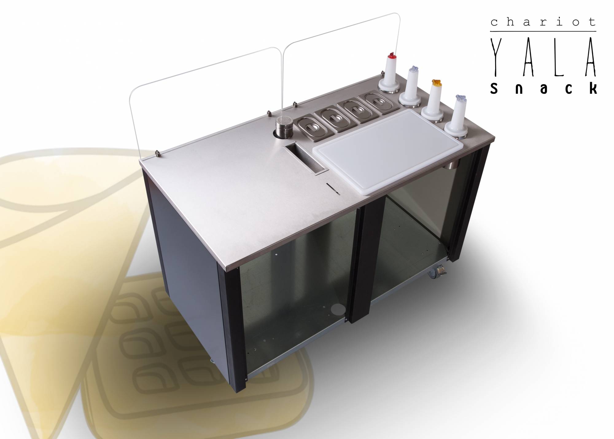 vente de chariot inox équipé pour cuisine ambulante Strasbourg