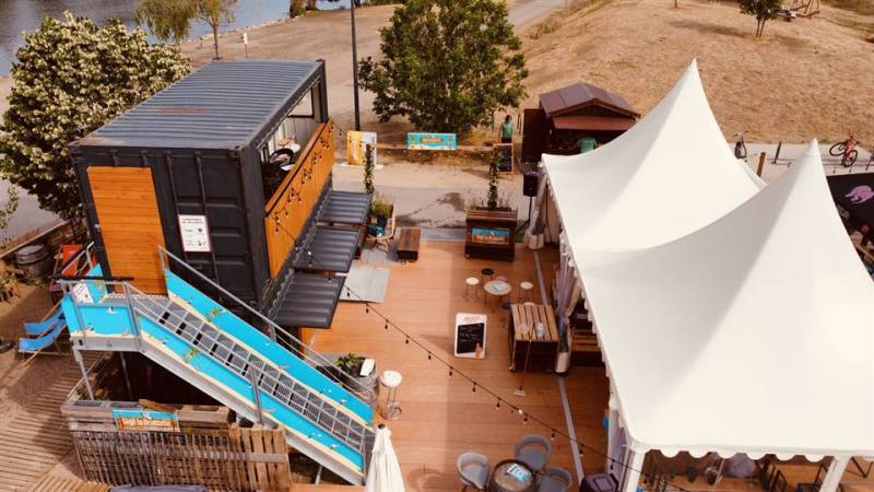 Vente container aménagé en container cuisine aux normes à Toulon 83