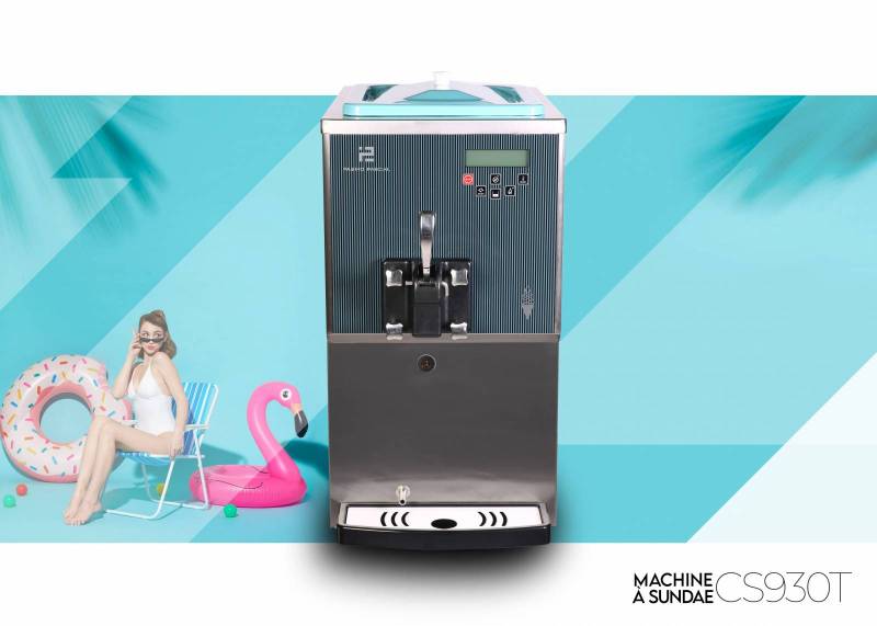 informations et prix machine à glace à l’italienne professionnelle pas cher en France