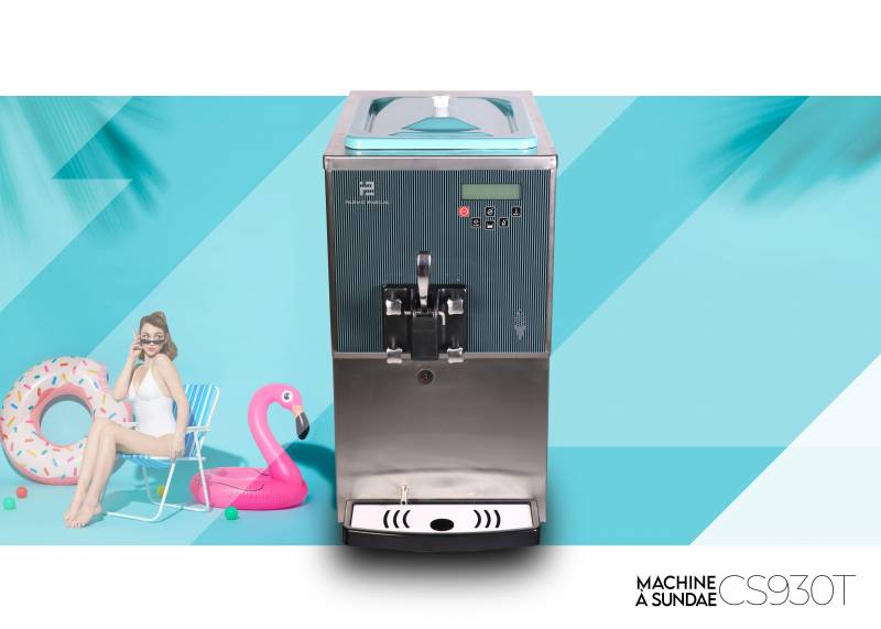 vente de machine à yaourt glacé professionnelle de comptoir à Lille 59