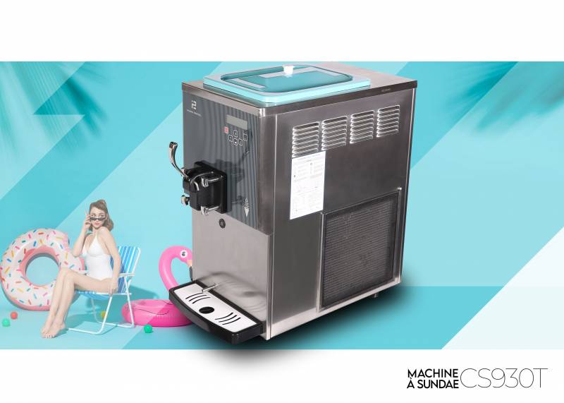 prix machine à glace sundae professionnel de comptoir à Paris 75