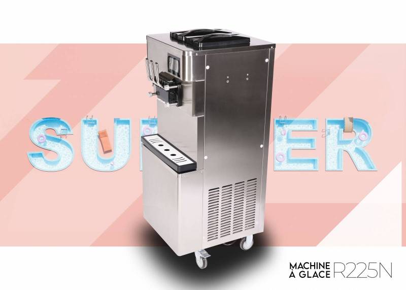 les numéro 1 de la machine à glace sundae professionnel de comptoir en France