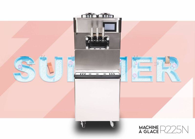 numéro 1 de la machine à glace italienne professionnelle pas cher en France