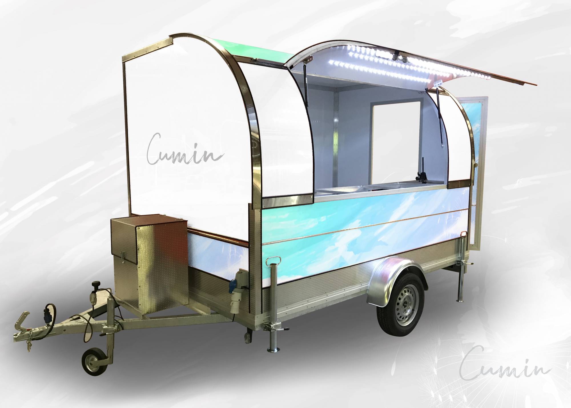 constructeur français de remorque snack et foodtruck aménagé pour la restauration mobile Toulouse