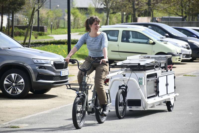 Achat remorque vélo pour restauration ambulante à Toulon 83