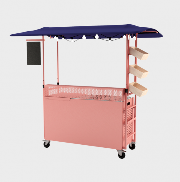 investir dans un stand pour la vente de crêpes et de glace à Cavalaire 06