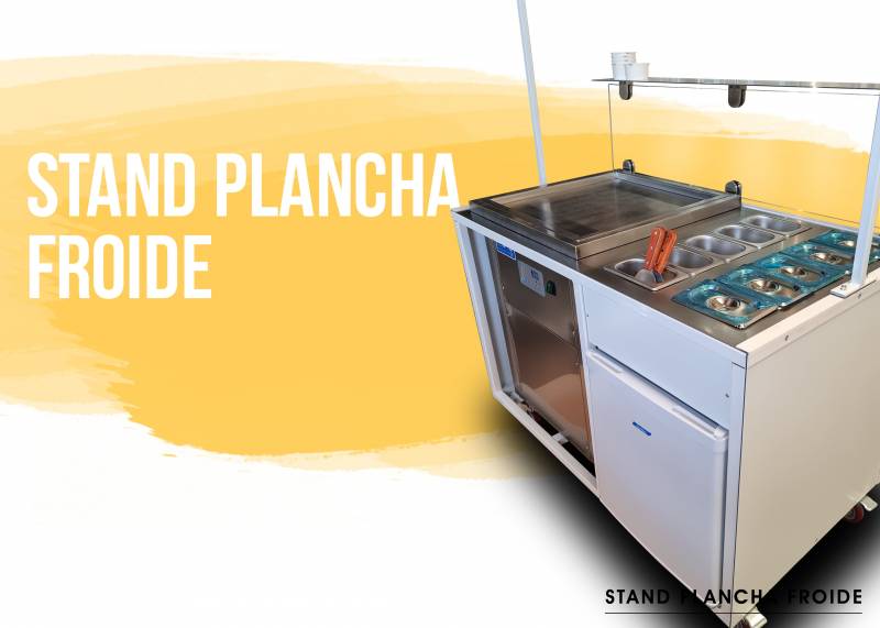 ou acheter un stand plancha froide professionnelle sur-mesure pour faire les glaces en rouleaux à Nantes 44 ?