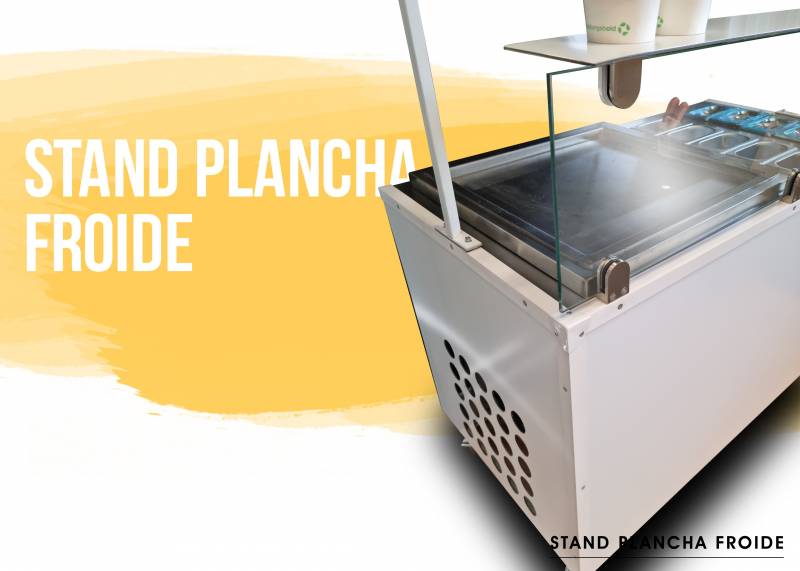 devis pour l’acquisition d’un stand avec plaque réfrigérante pour faire des glaces thaïlandaises à Limoges 77