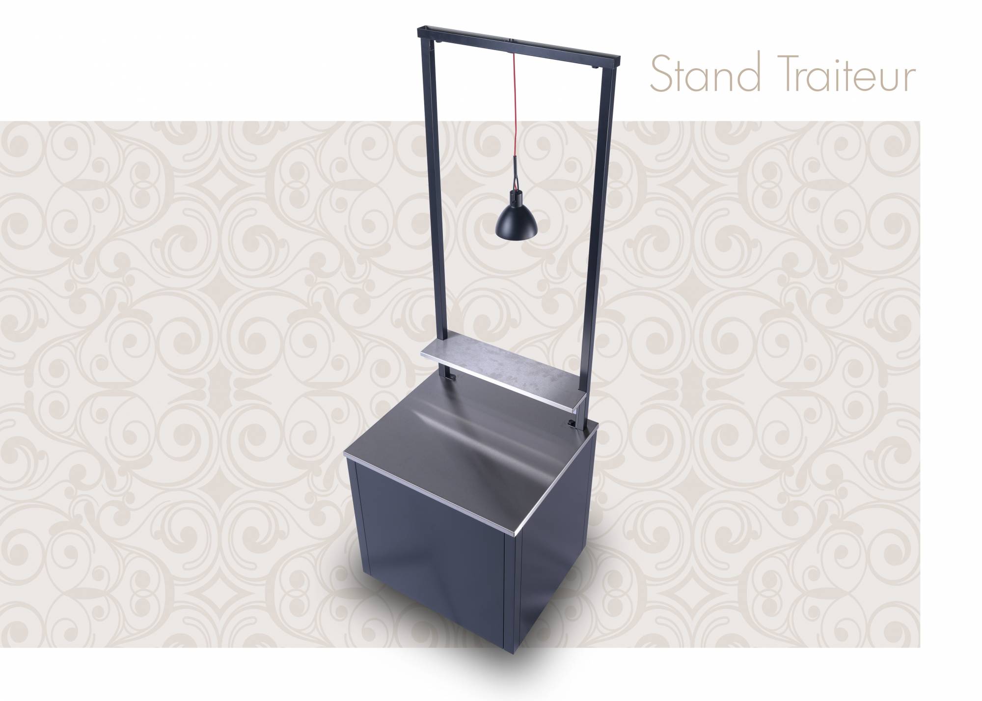 tarif chariot et stand ambulant inox montable et démontable CHR Strasbourg