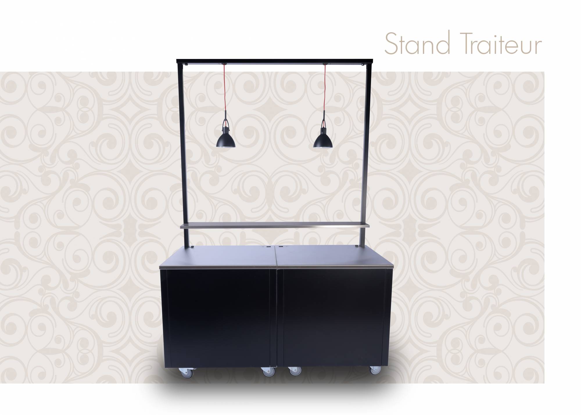 tarif stand ambulant inox design et démontable pour traiteur Marseille