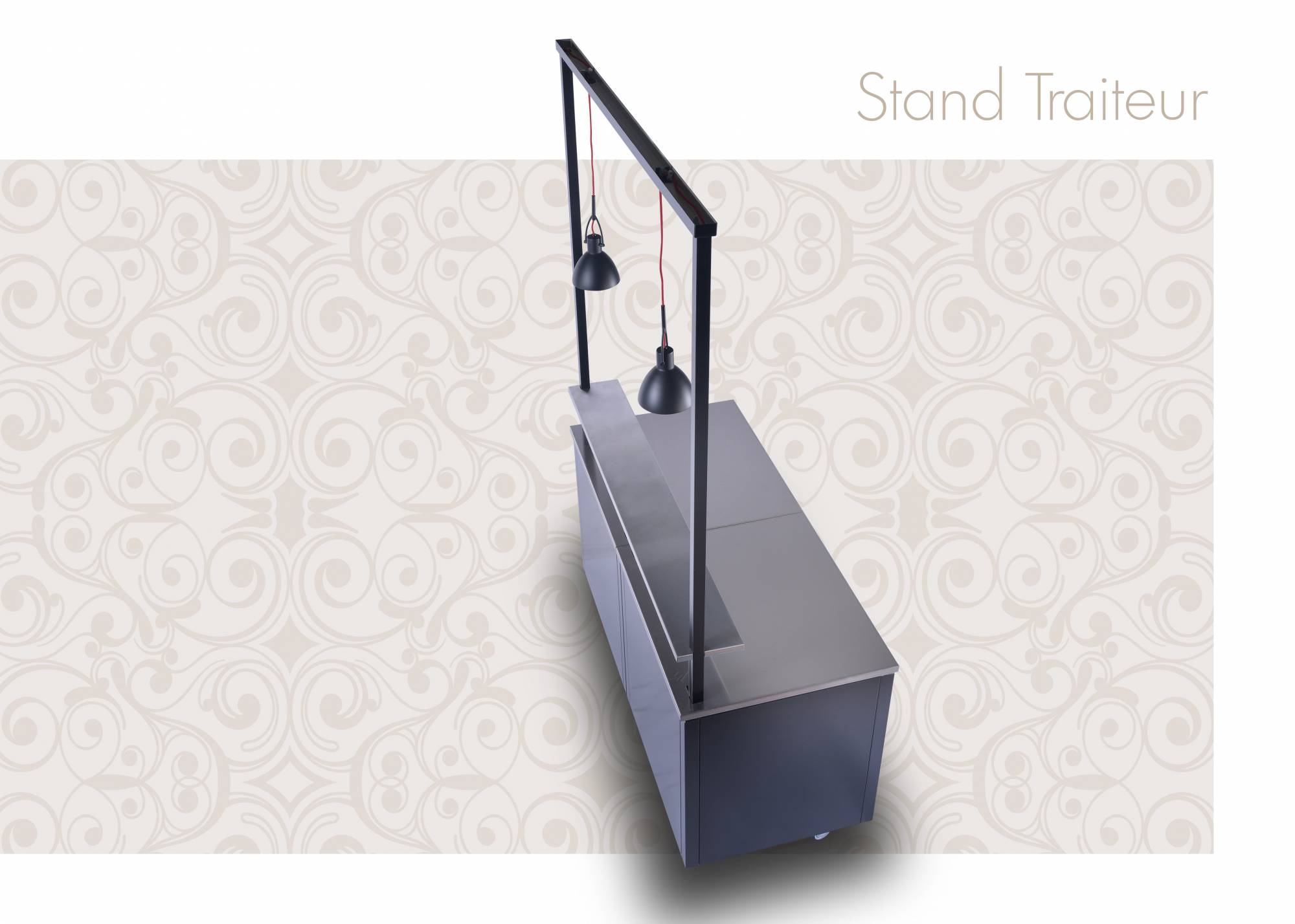 achat stand ambulant démontable pour traiteur aux normes sanitaires CHR Toulouse