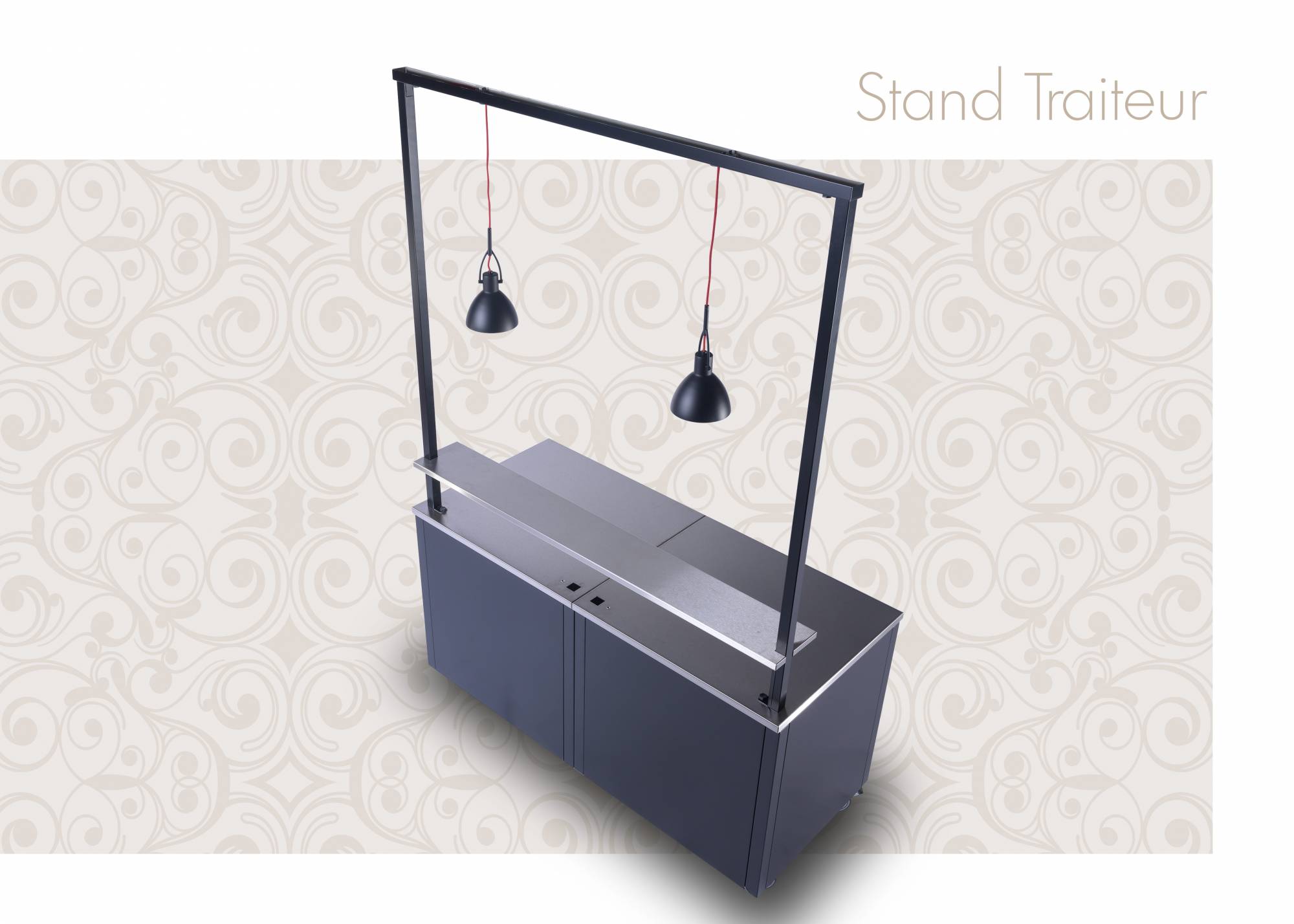 recherche fournisseur de chariot et stand design pour traiteur Bordeaux