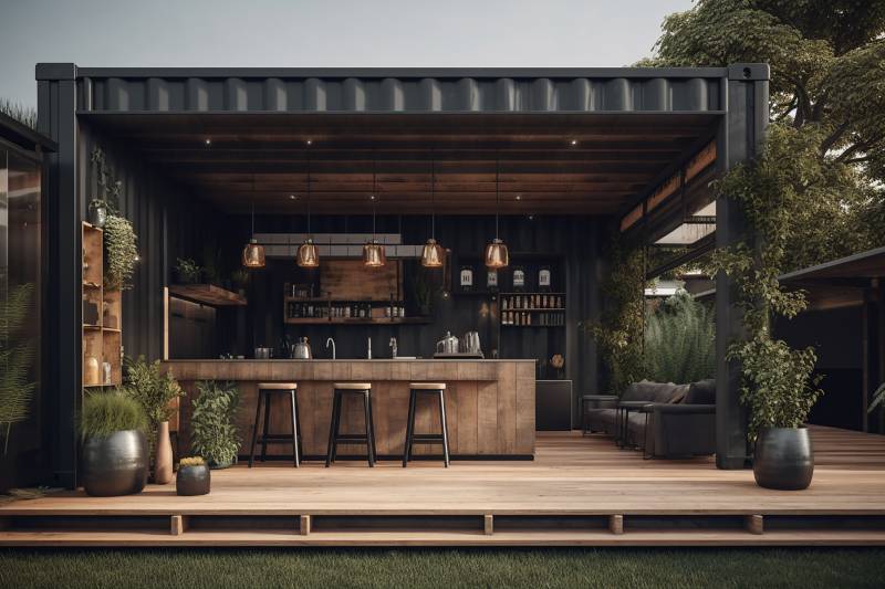 Aménagement et vente de container habitat aménagé et autonome à Marseille 13