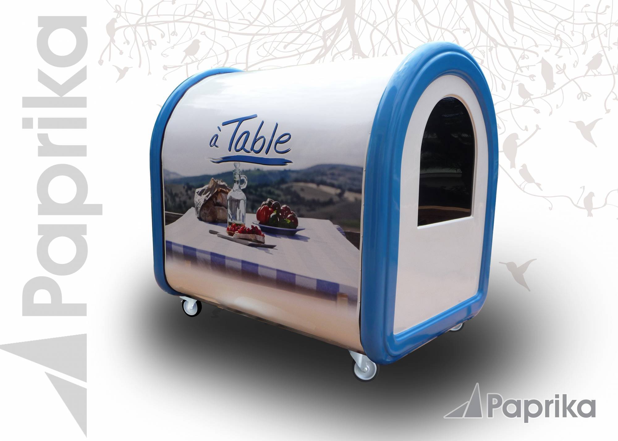 acheter un kiosque mobile snack tout équipé et mobile Toulouse