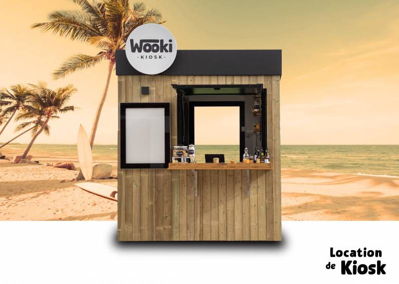 Demande de location pour un kiosque en bois sans permis de construire à Paris 75