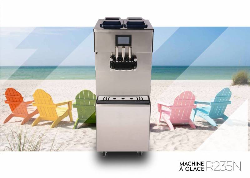 informations et prix machine à glace soft professionnel en France