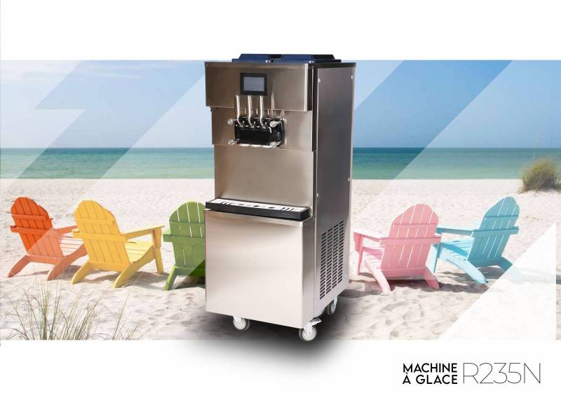 les meilleurs site internet de vente de machine à glace soft professionnel de comptoir en France