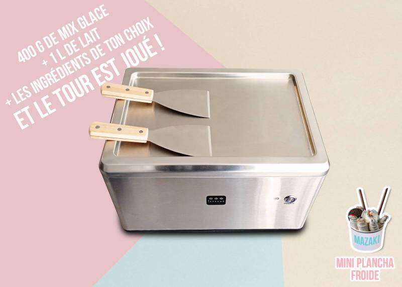 ou acheter des plancha froide à un bon prix pour faire des glace thailandaise à Paris 75 ?