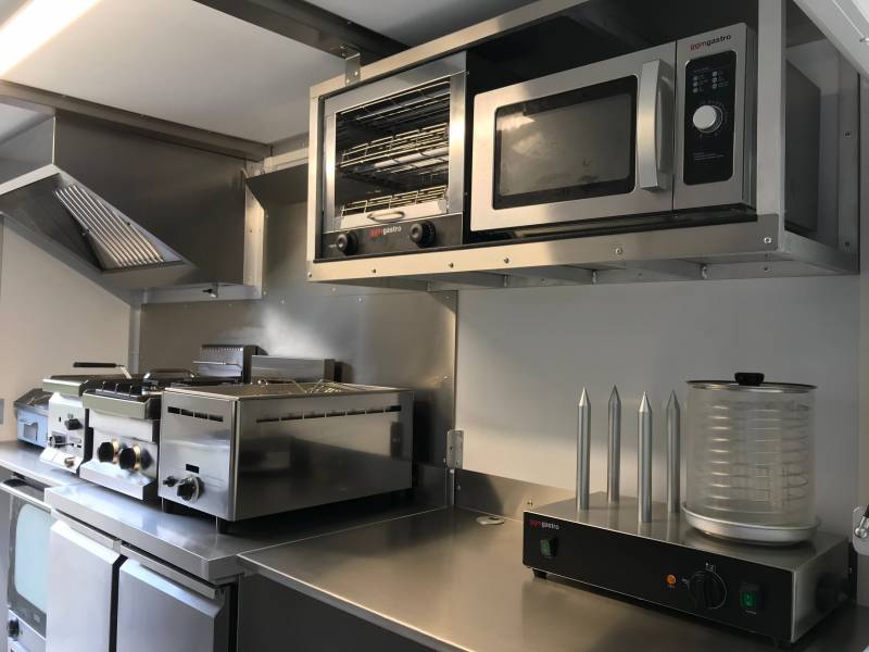 Vente de food truck ave aménagement sur-mesure aux normes à Saint-Étienne